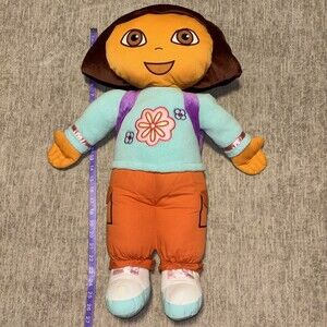 Huge Vintage Dora The Explorer Plush 2008 26 Inches Backpack Map Nick Jr Viacom